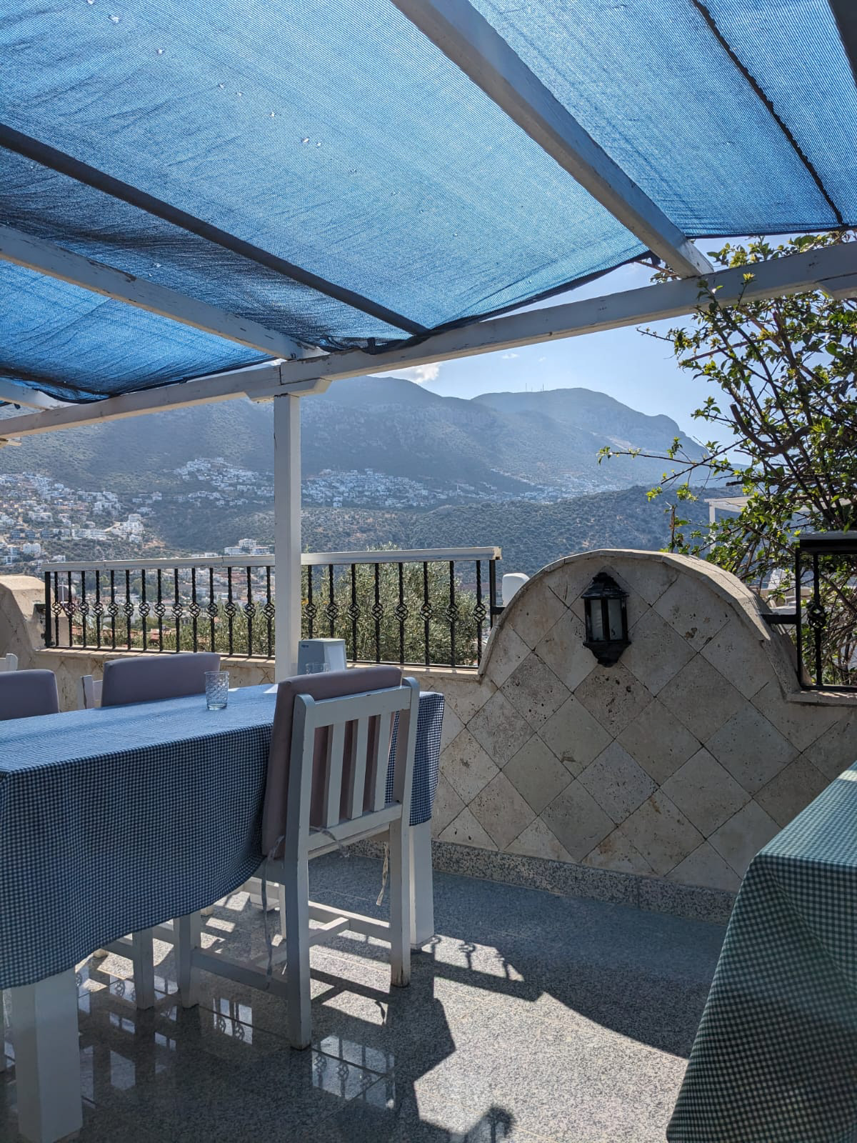 breakfast on the terrace