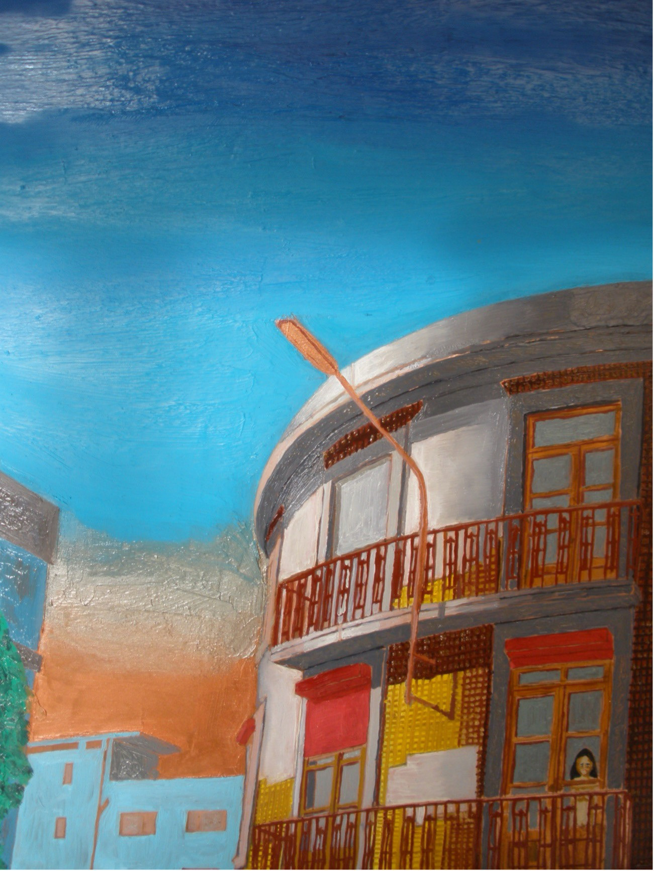 Campo 24 de Agosto, óleo sobre cobre, 38x26 cm, 2010. Coleção do Autor. 