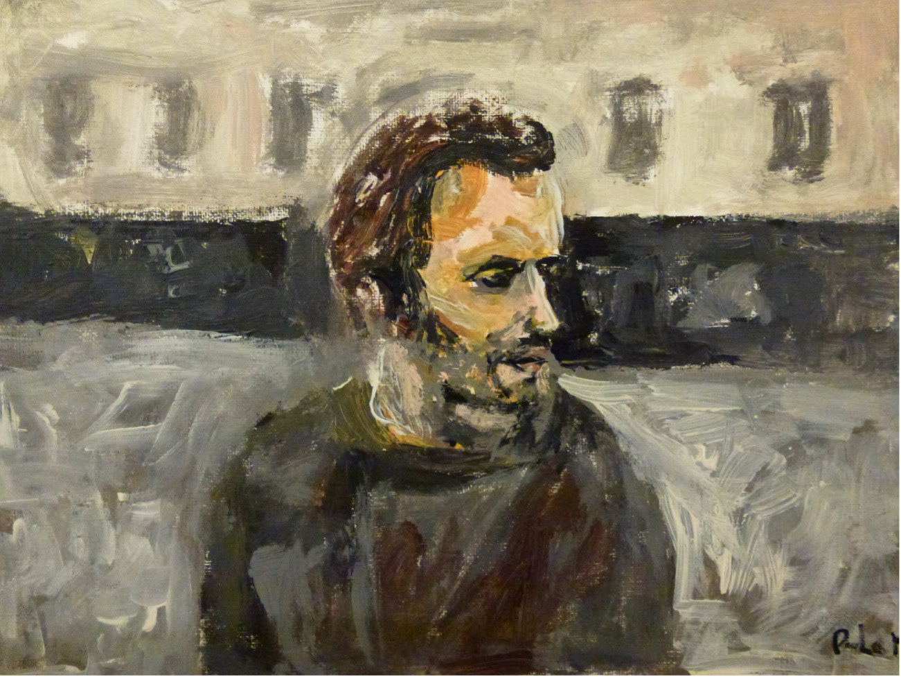 Paris, óleo sobre papel, 21x29,7 cm, 2011. Coleção Privada.