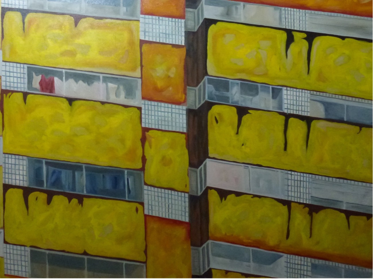 Trofa, óleo sobre tela, 100x120 cm, 2012. Coleção de Luís Cameirão.