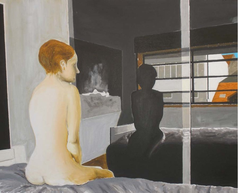 Olhar para dentro, óleo sobre tela, 80x100 cm, 2011. Coleção Privada. 