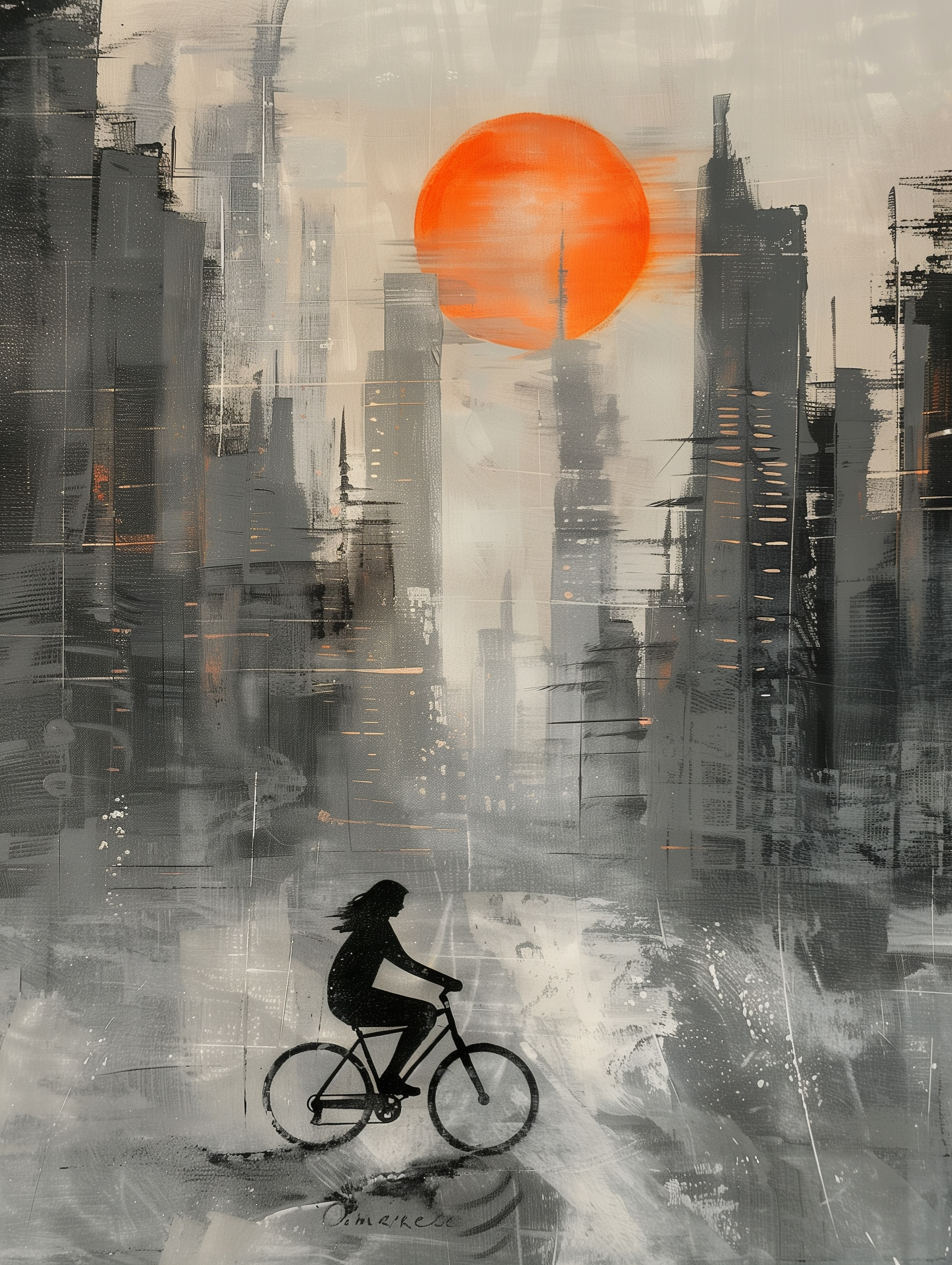 Di Wang|都市晨骑|Sunrise Ride in the City
