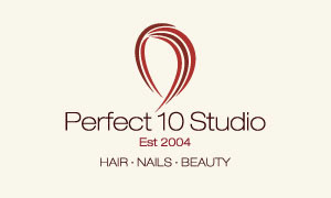 Perfect 10 Studio branding
