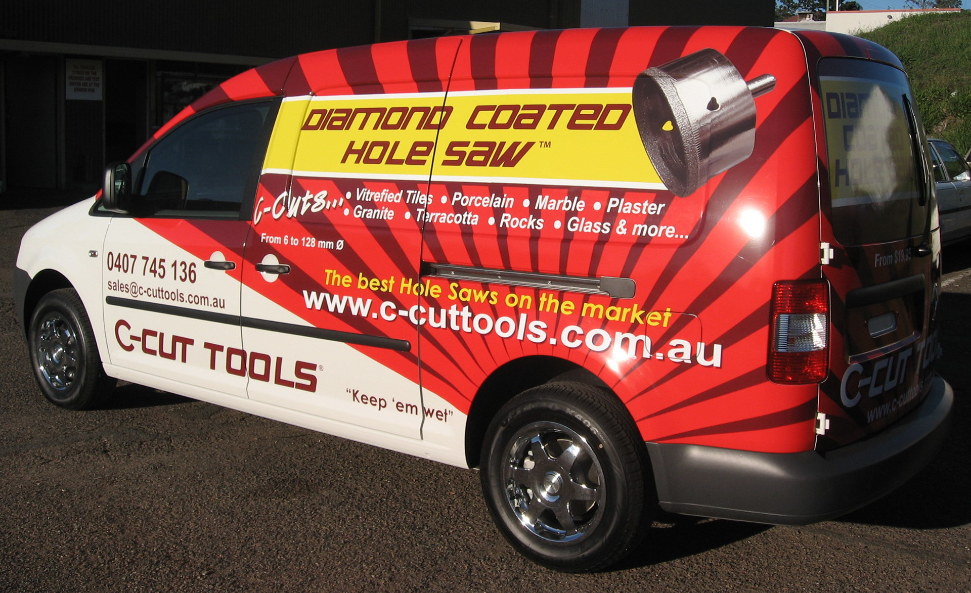 C-Cut Tools van