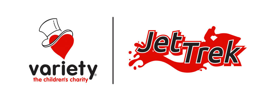 Jet Trek logo for Variety Queensland