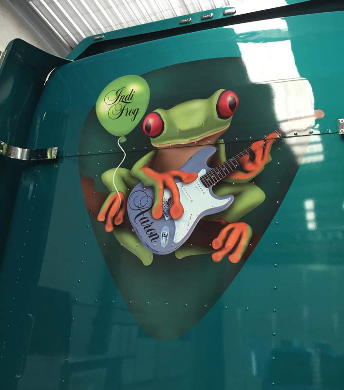 Frog illustration for a prime mover