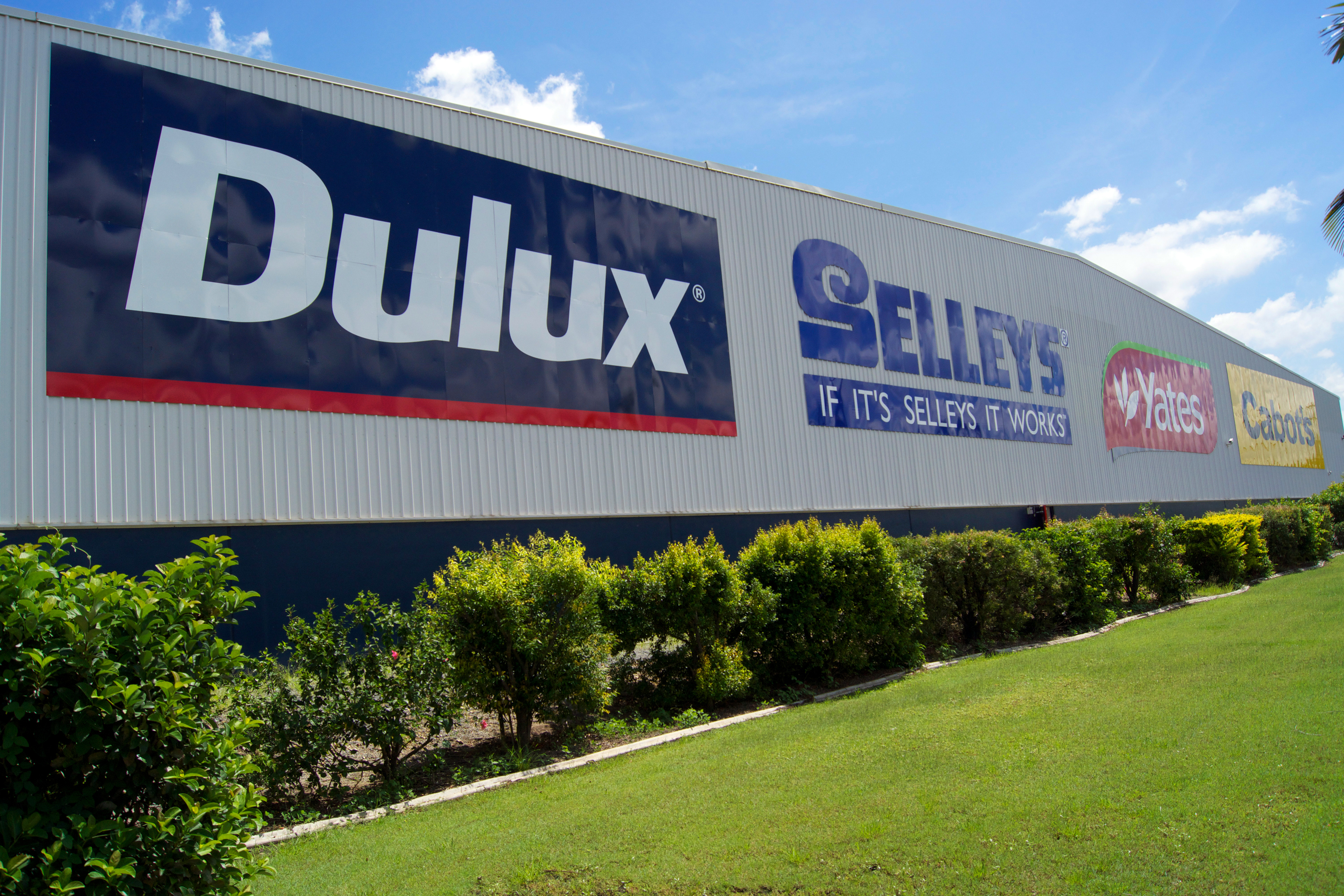 Dulux shed signs