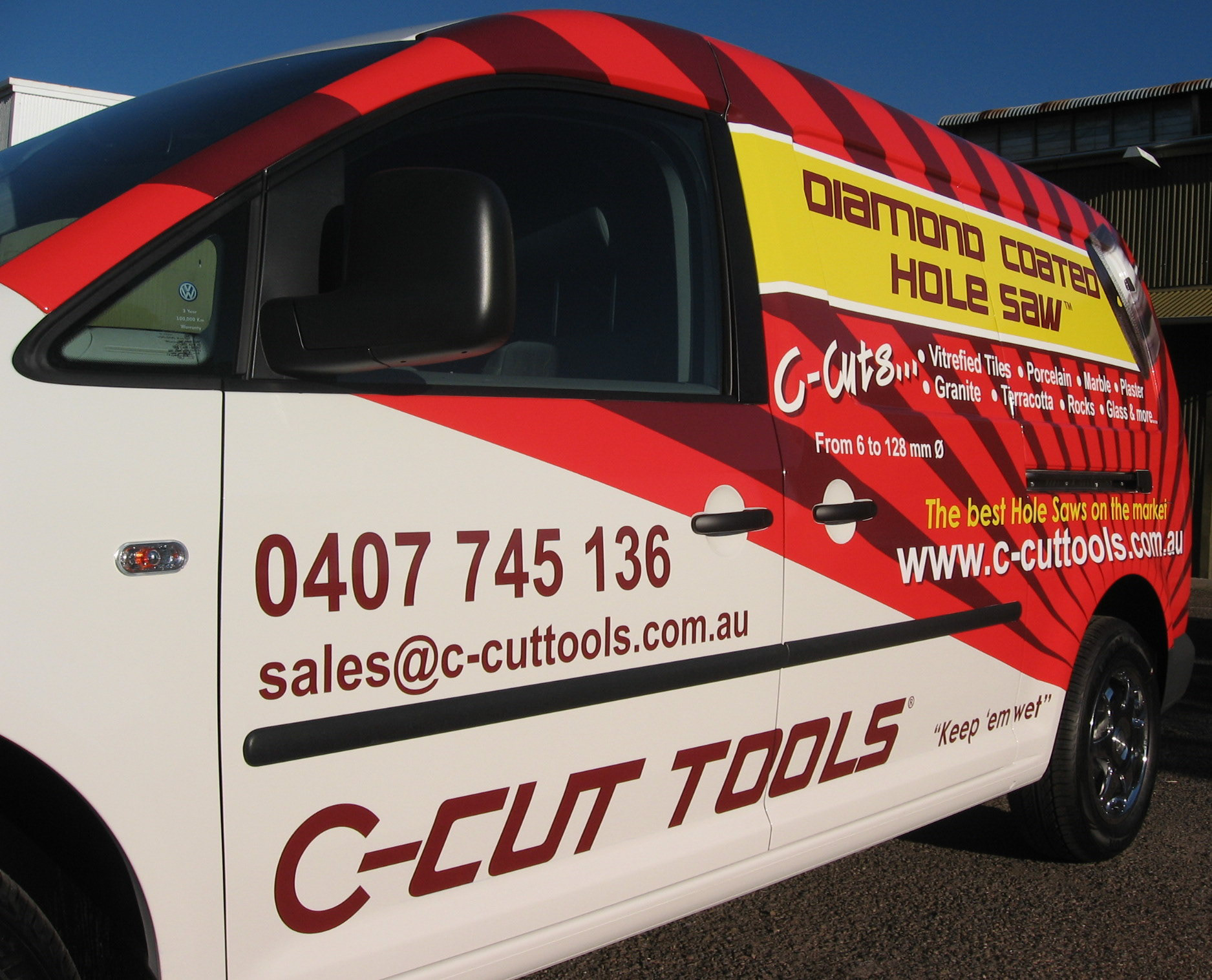 C-Cut Tools van