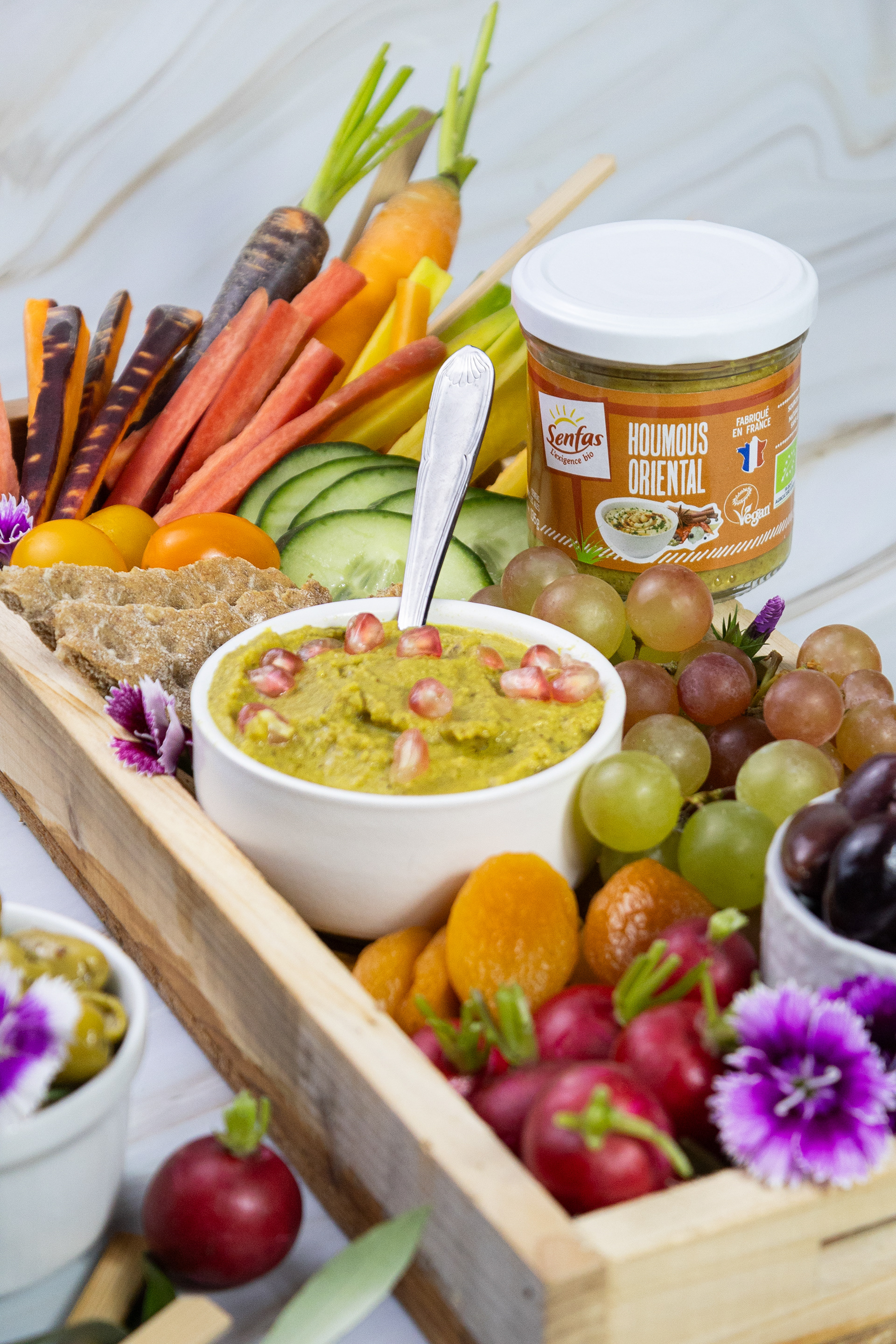Houmous Oriental Senfas