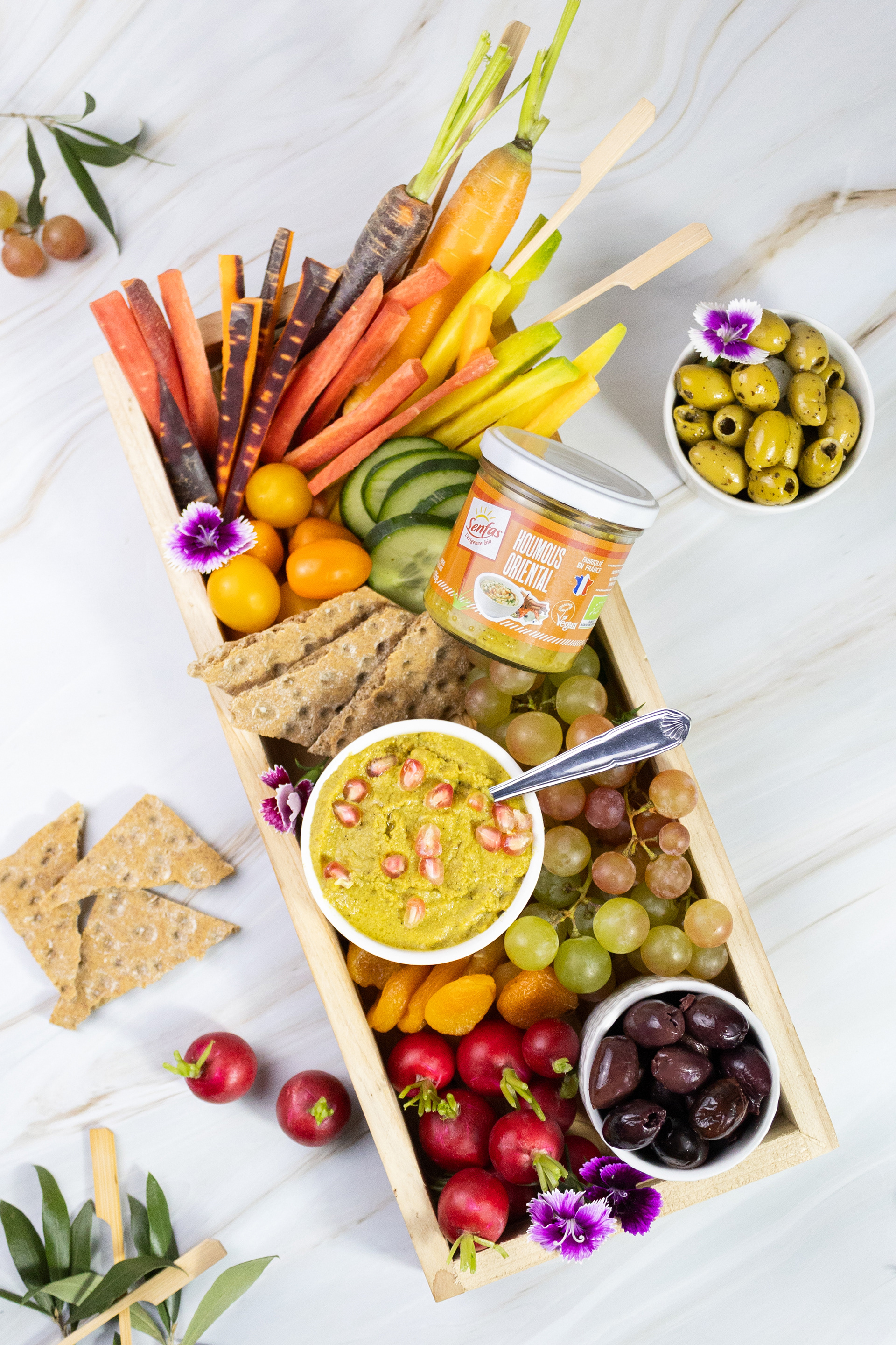 Houmous Oriental Senfas