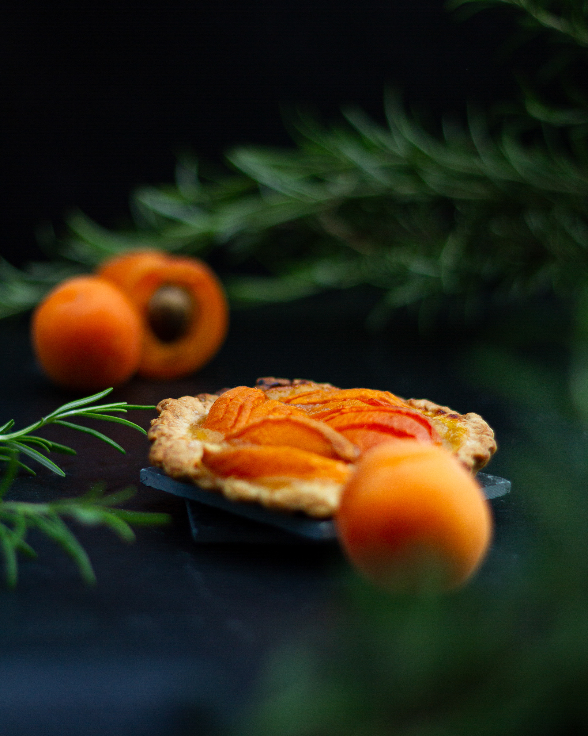Tarte aux abricots