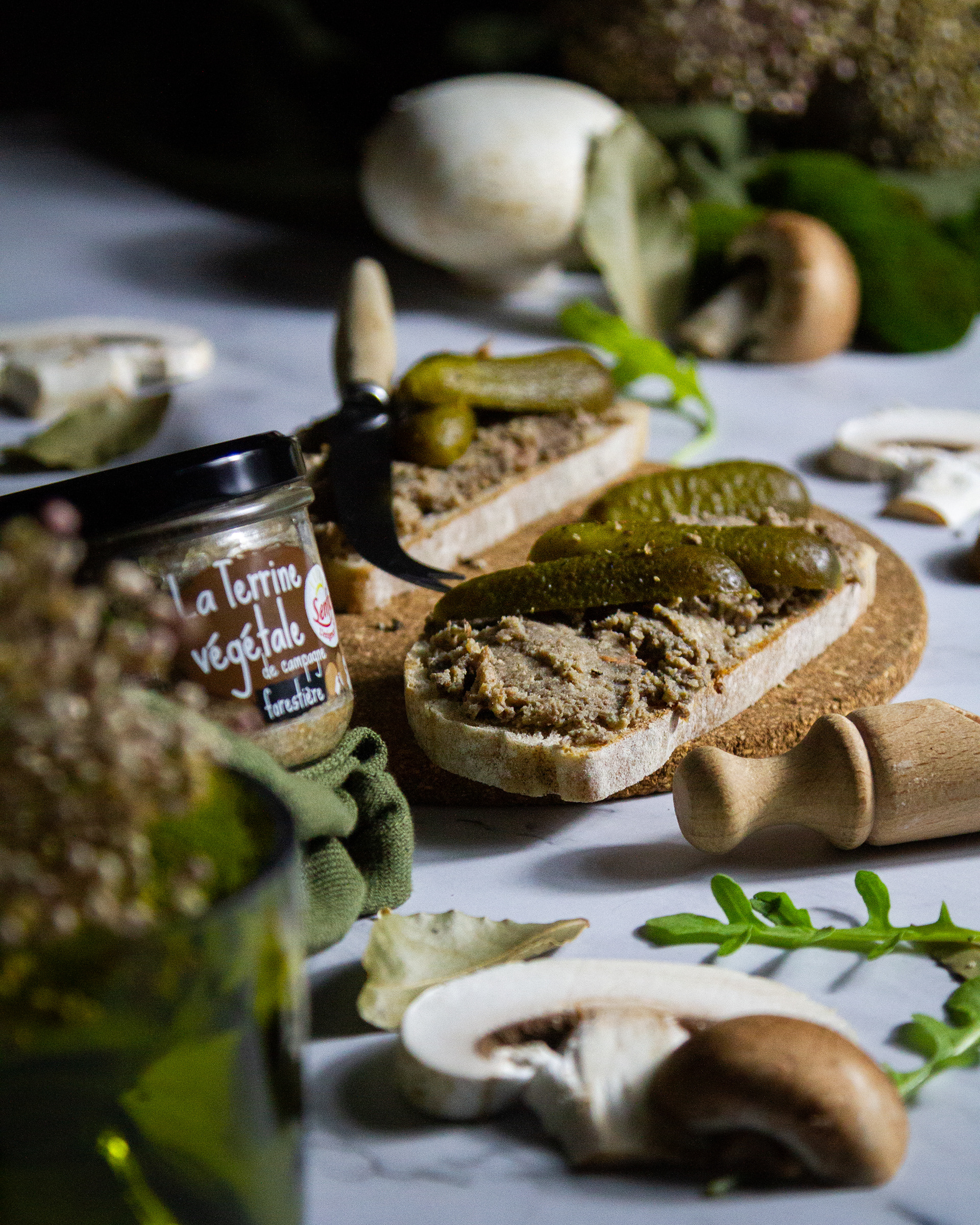 Terrine végétale forestière