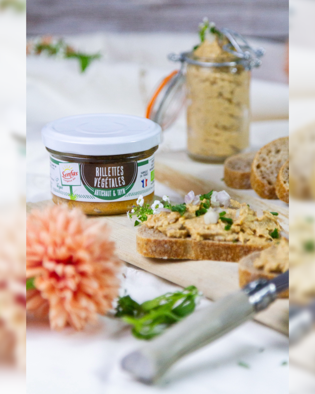 Rillettes Végétales Senfas