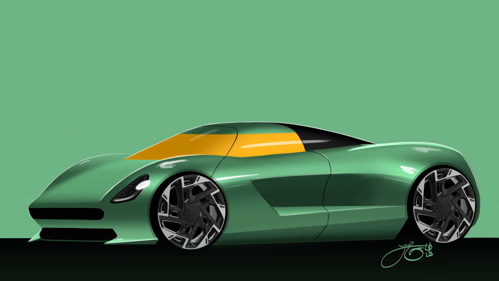LOTUS EUROPA | Adobe Photoshop | 2023