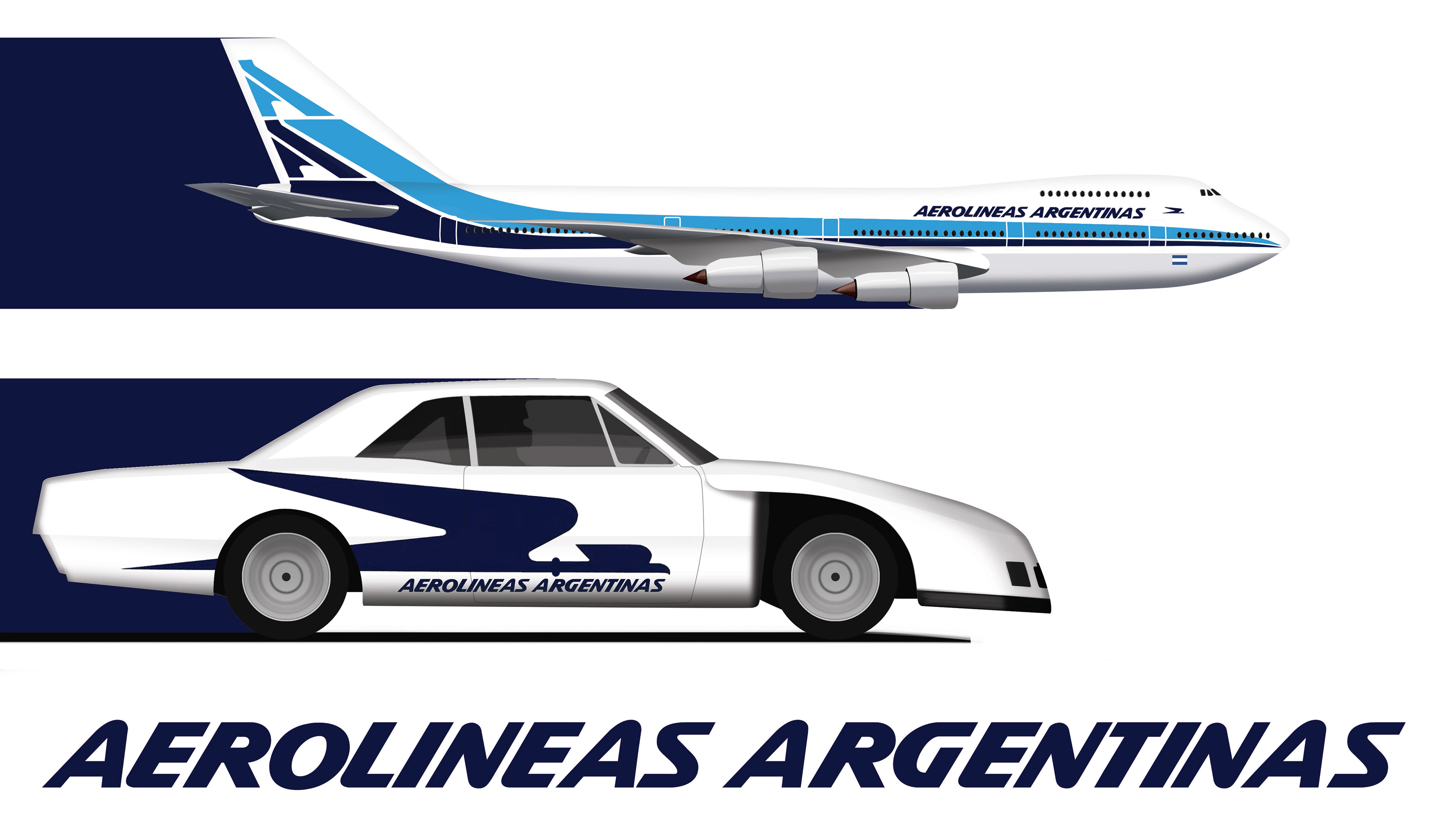 AEROLINEAS ARGENTINAS AD | Adobe Photoshop | 2020