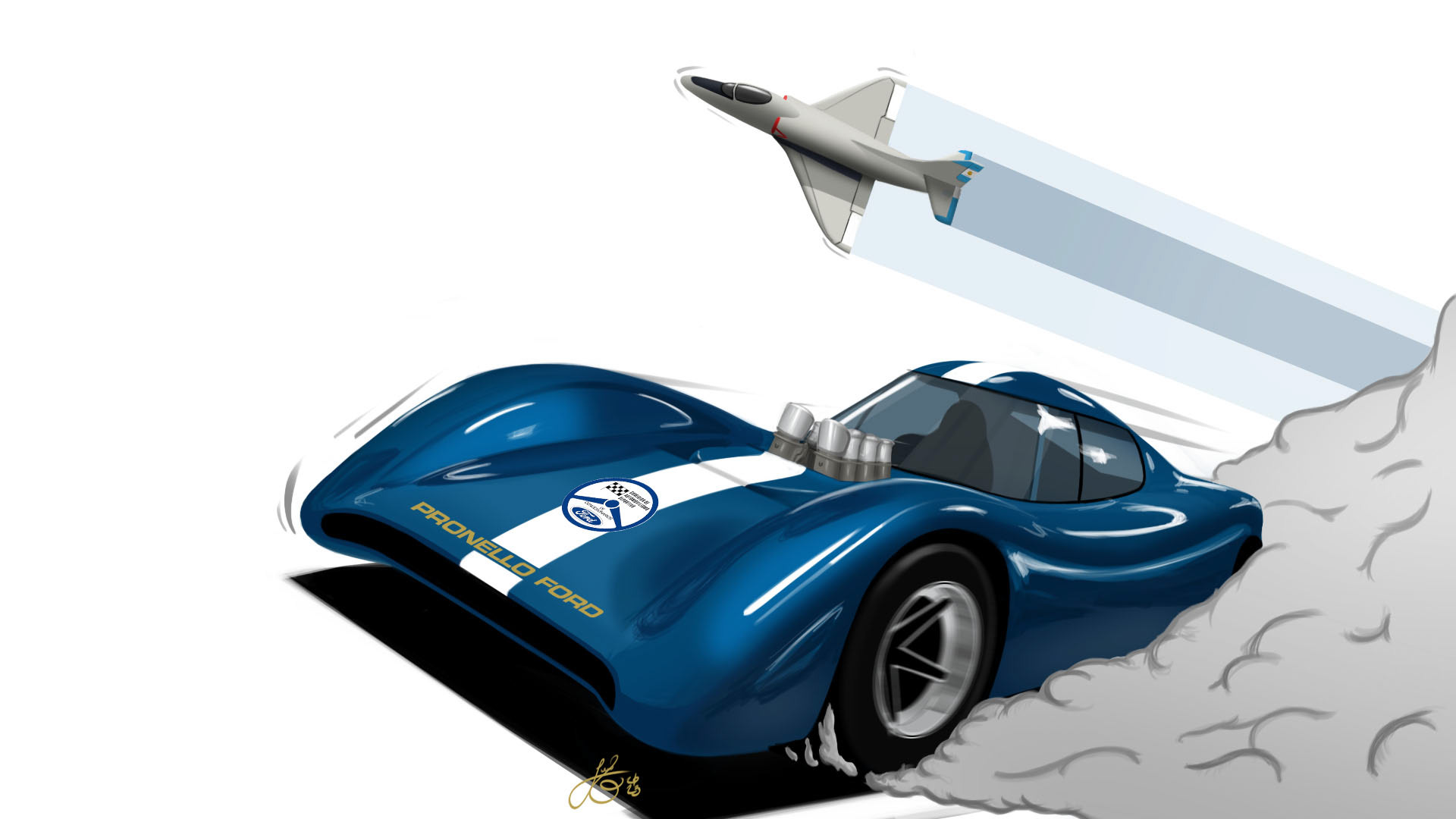 FORD HUAYRA | Adobe Photoshop | 2023