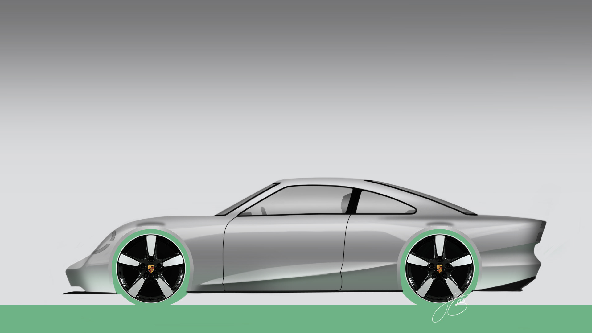 PORSCHE TERAM PUNTERO | Adobe Photoshop | 2023