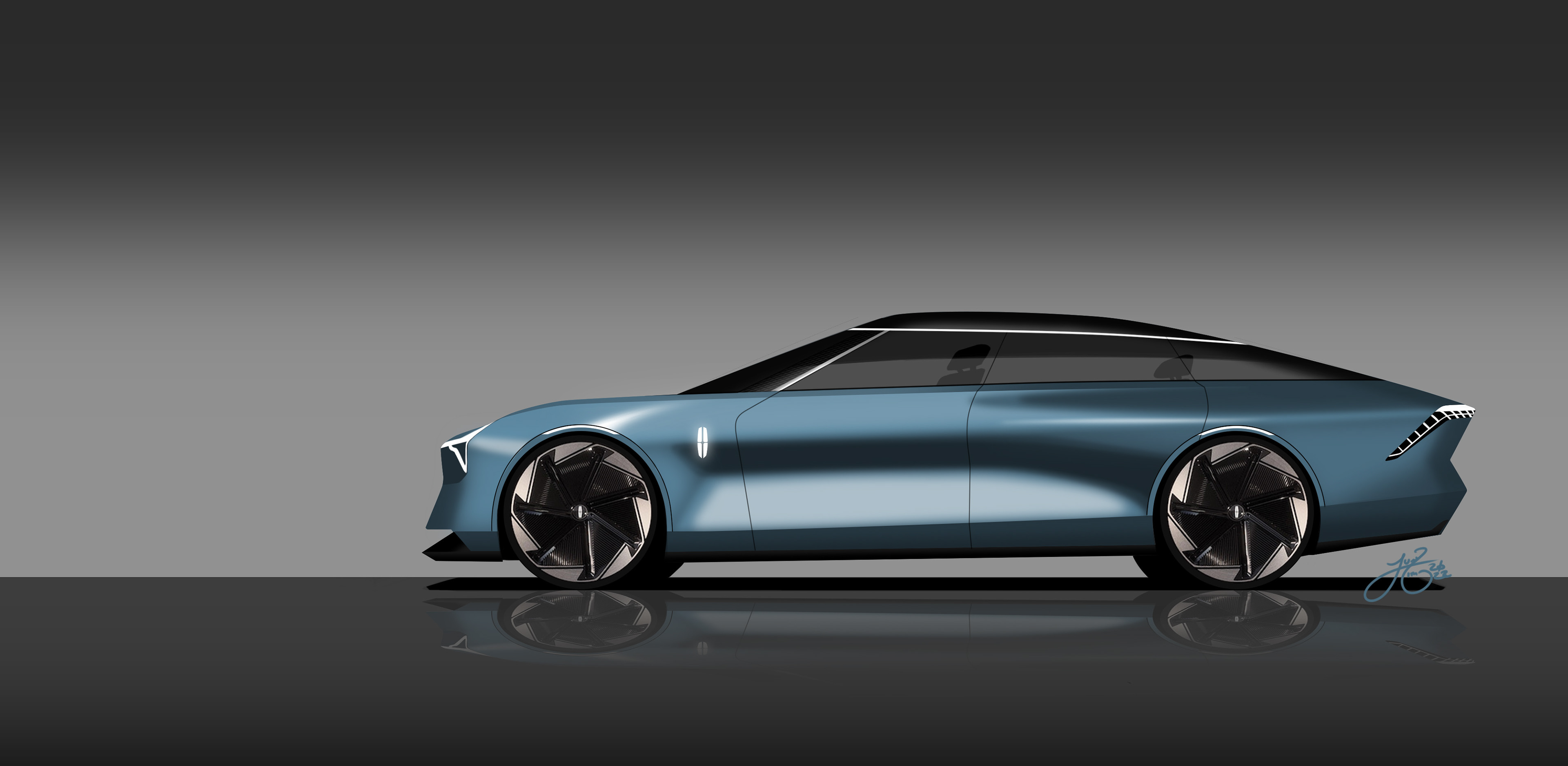 LINCOLN CONTINENTAL | Adobe Photoshop | 2022