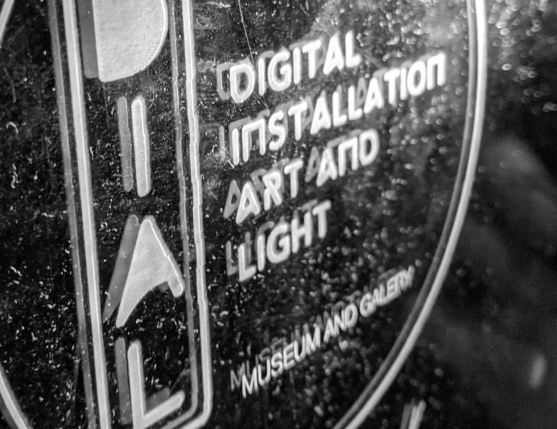 Perspex etching