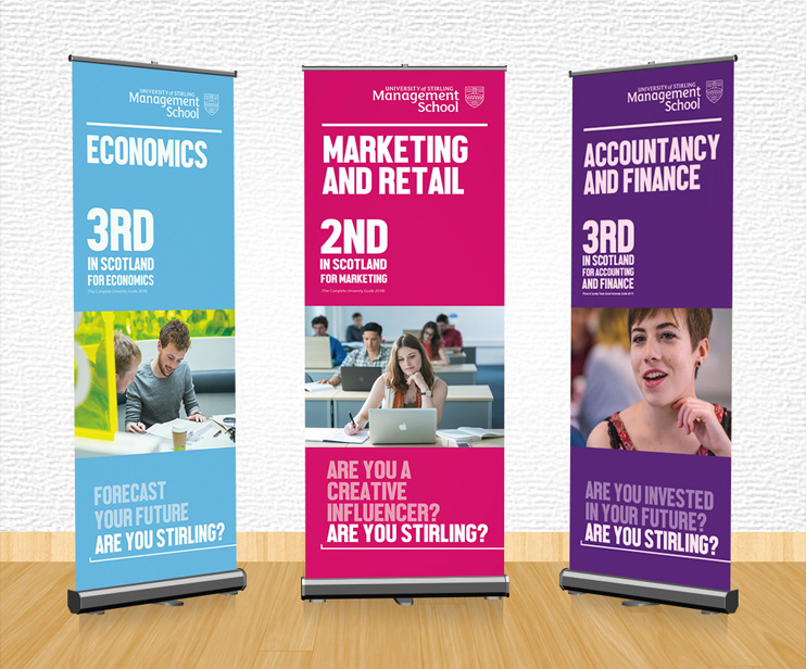University of Stirling - Open Day Banners