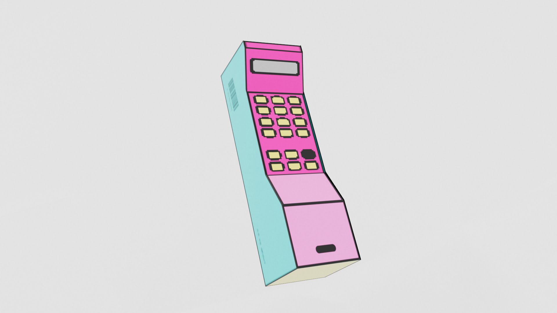 Phone packaging as brick cellphone