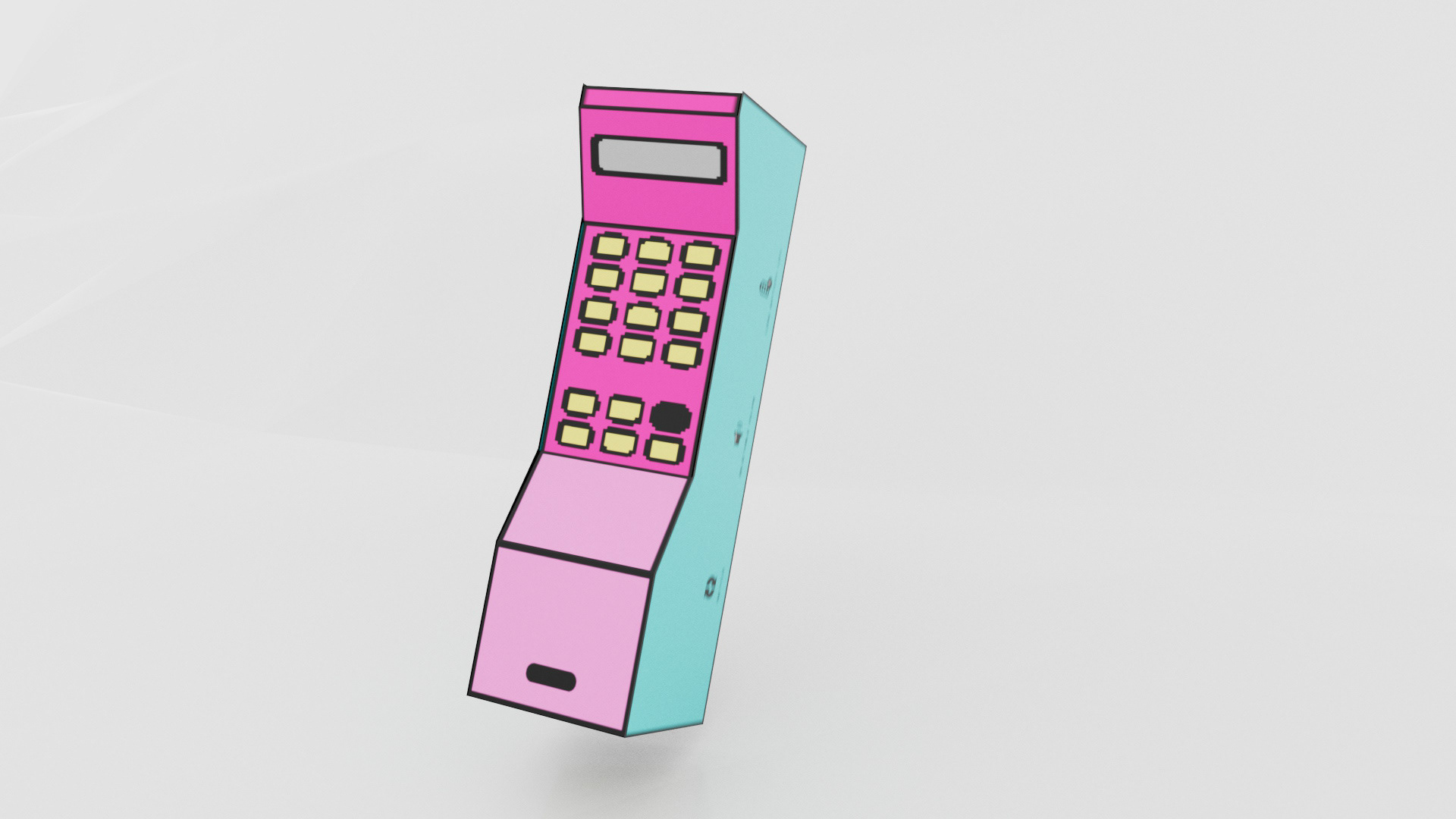 Phone packaging as brick cellphone