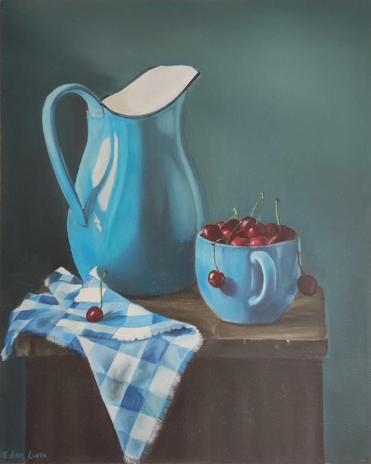 'Still Life in blue'