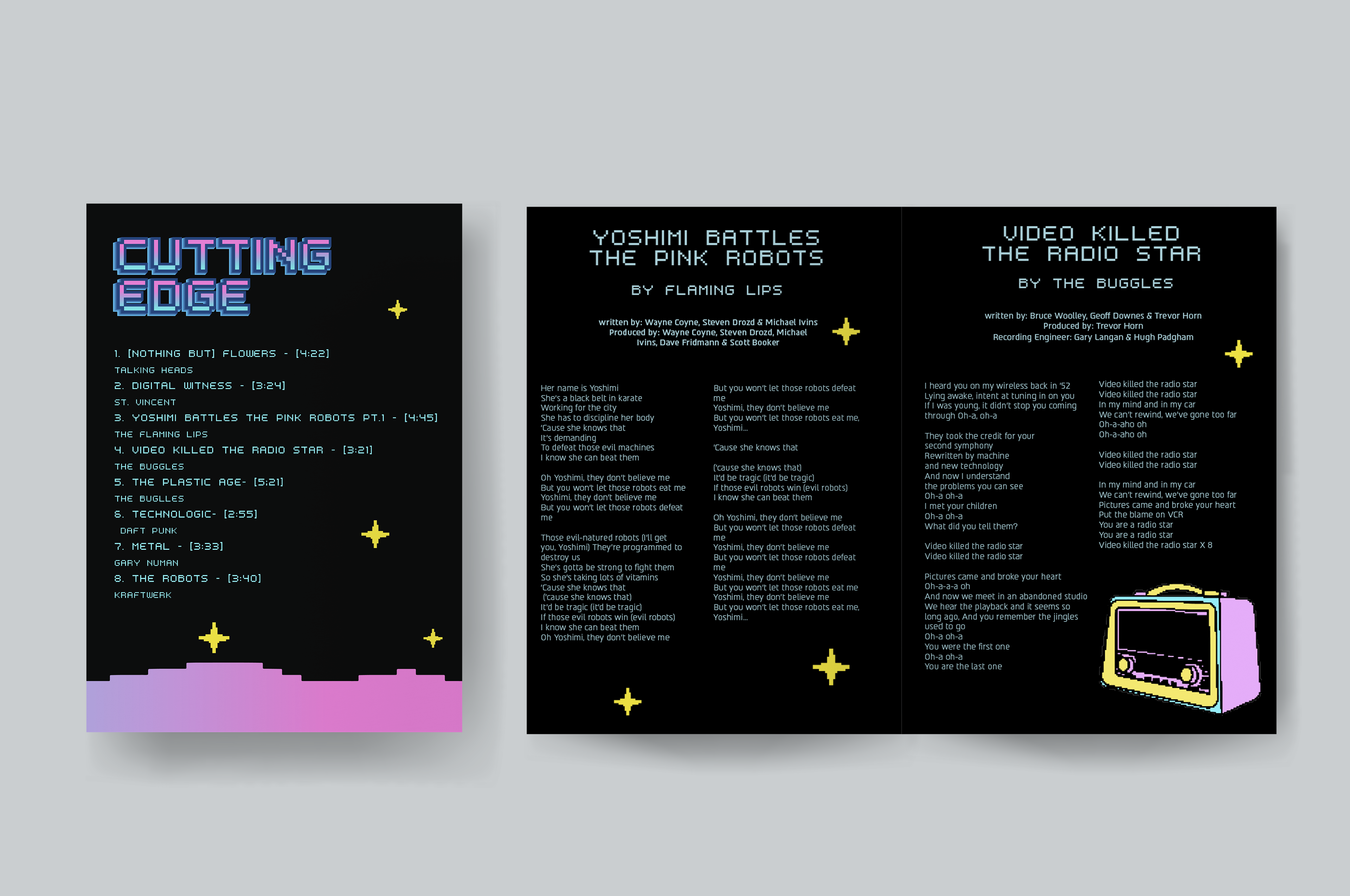 Playlist booklet