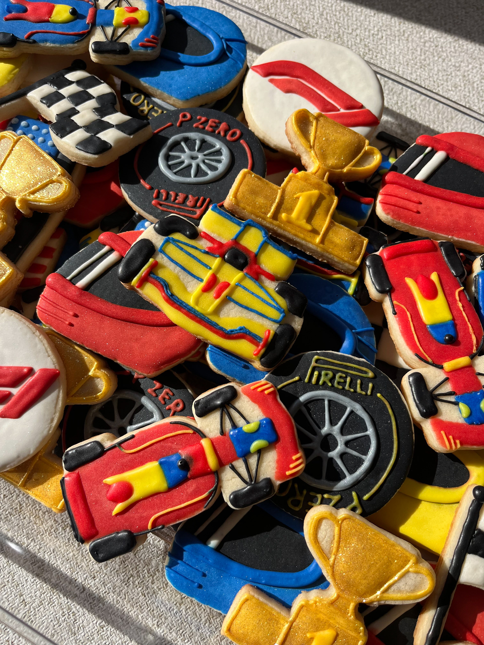 Formula 1 Cookies