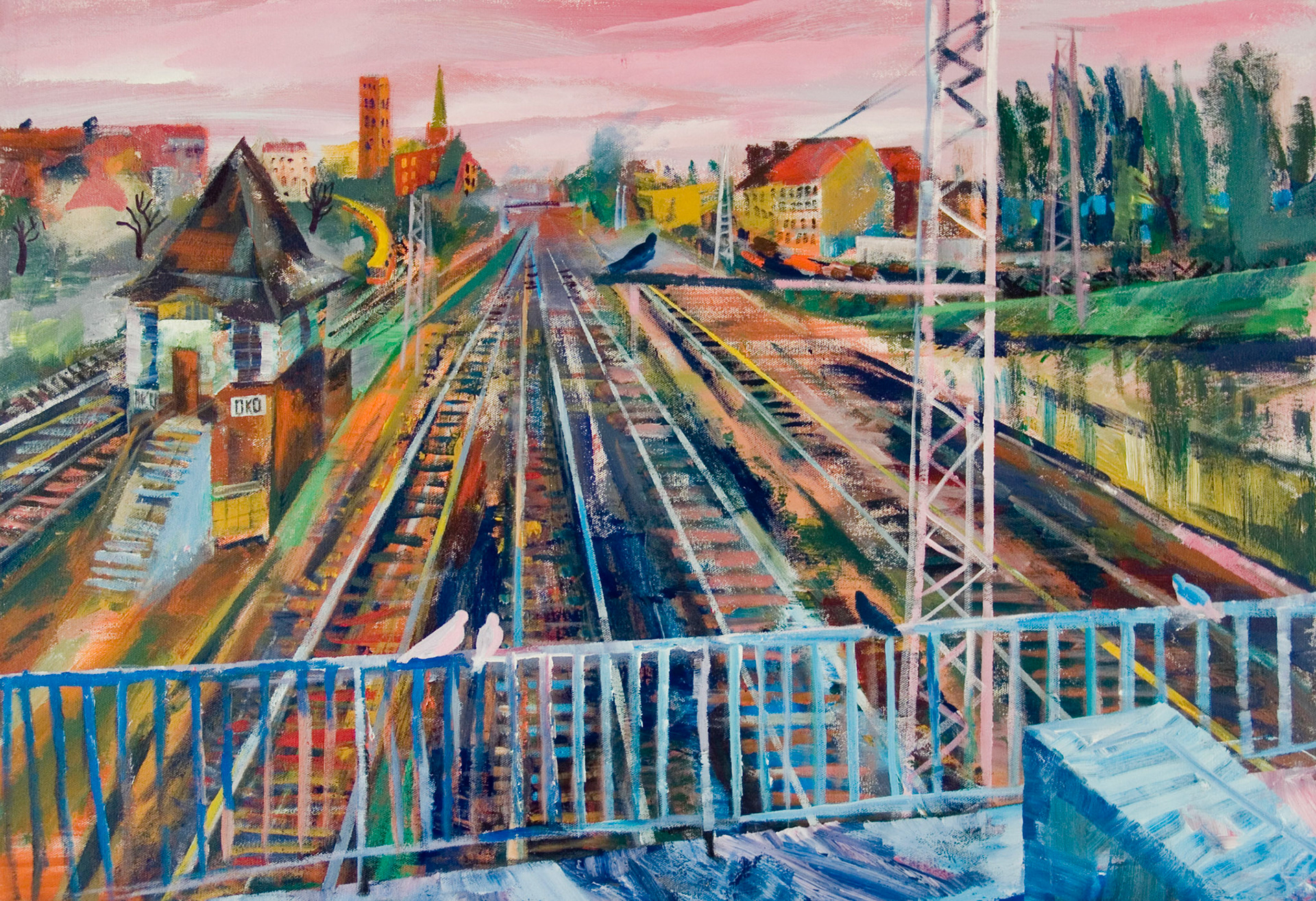 2006, Acryl auf Leinwand, 70 x 100 cm