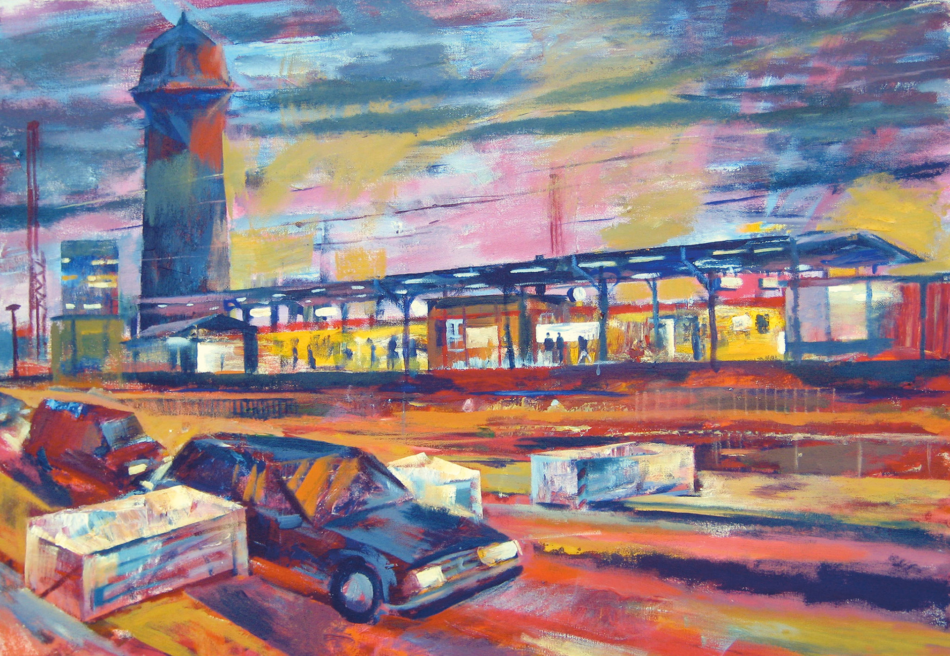 2006, 30 x 40 cm, Acryl auf Leinwand