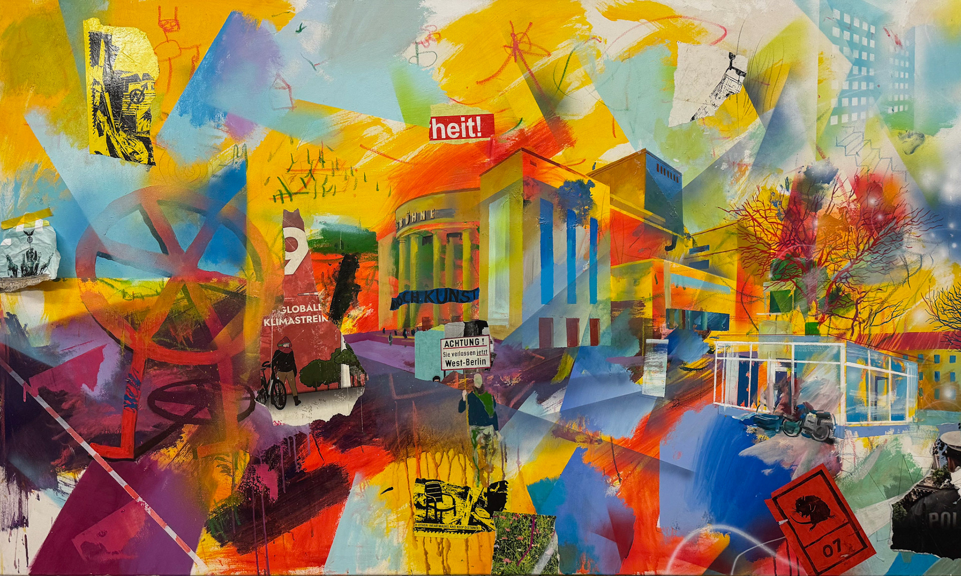 120x200 cm, Acryl auf Leinwand 2024