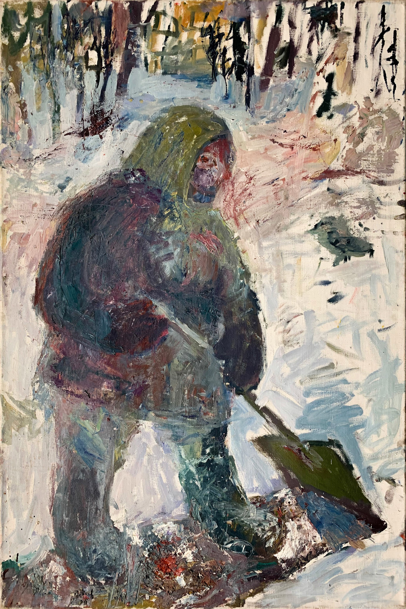 Öl auf Leinwand, 110 x 90 cm, 2000