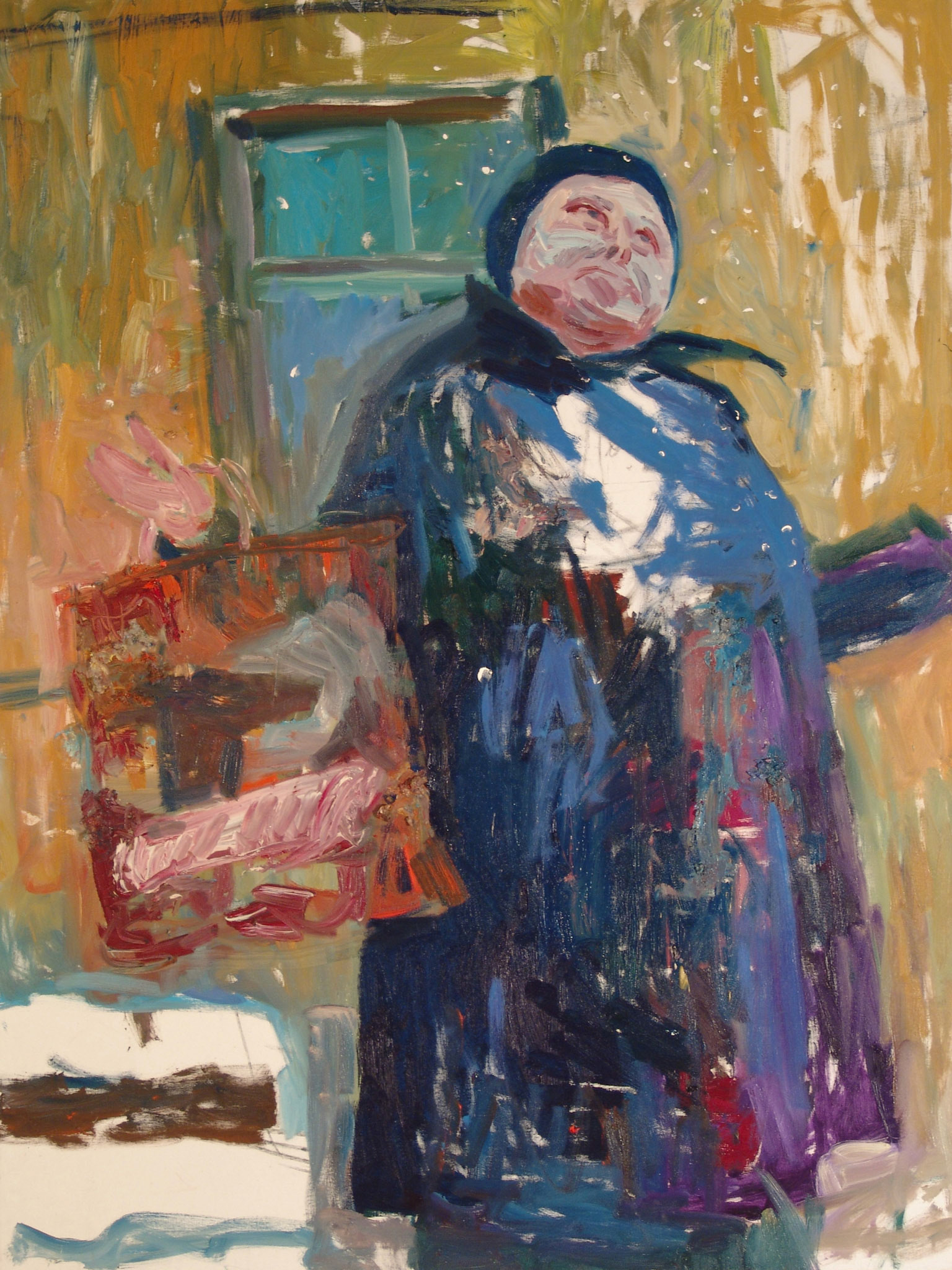 160 x 120 cm, Öl auf Leinwand, 2002