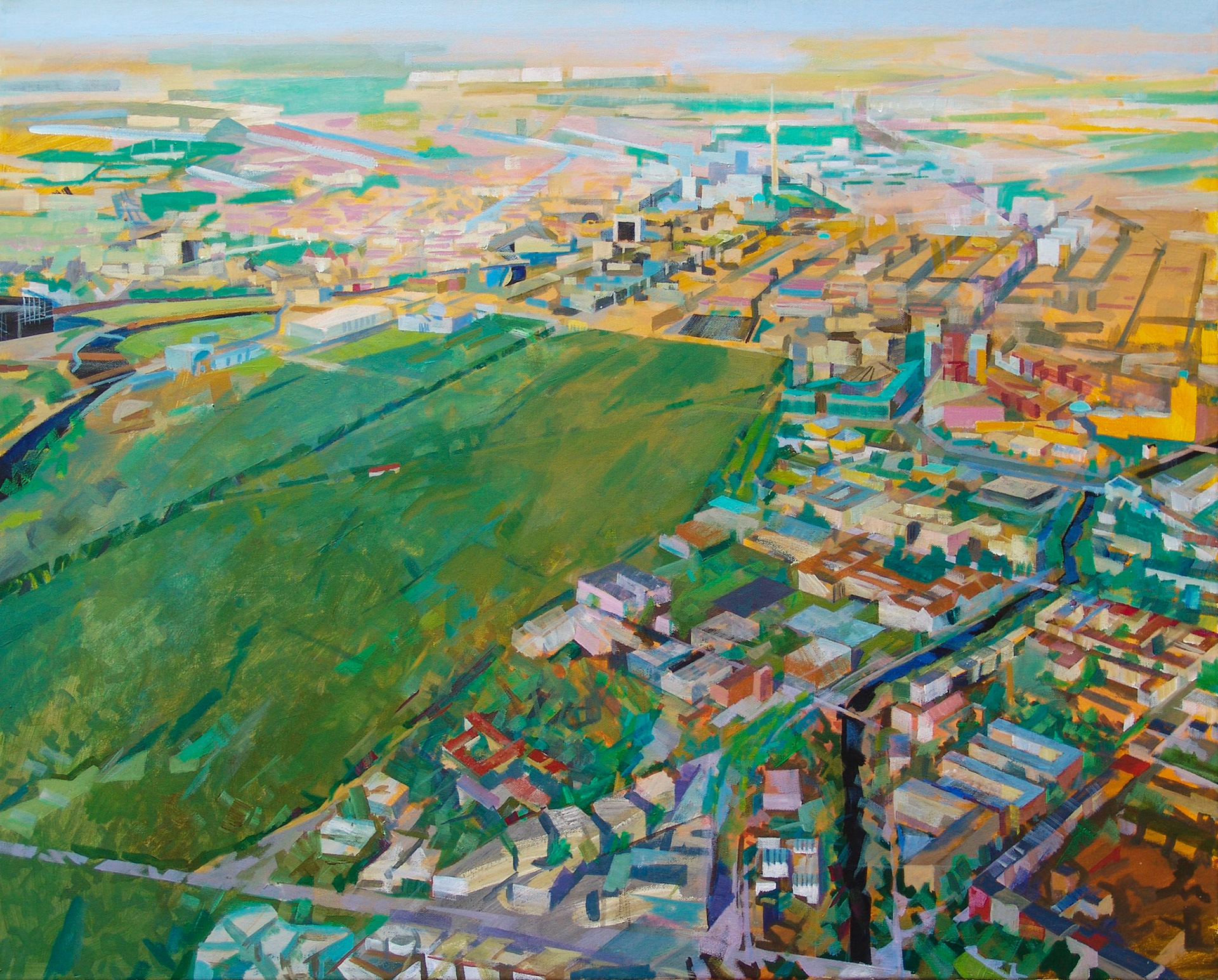 2009, Acryl auf Leinwand, 80 x 120 cm