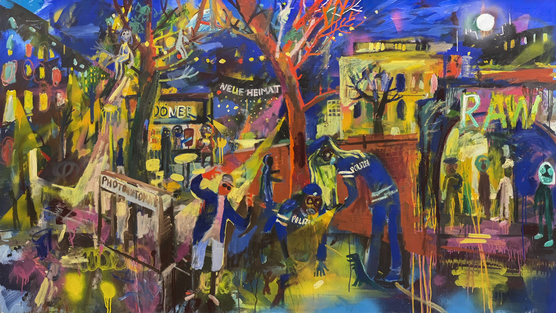 120 x 200 cm, Acryl und Öl auf leinwand, 2015