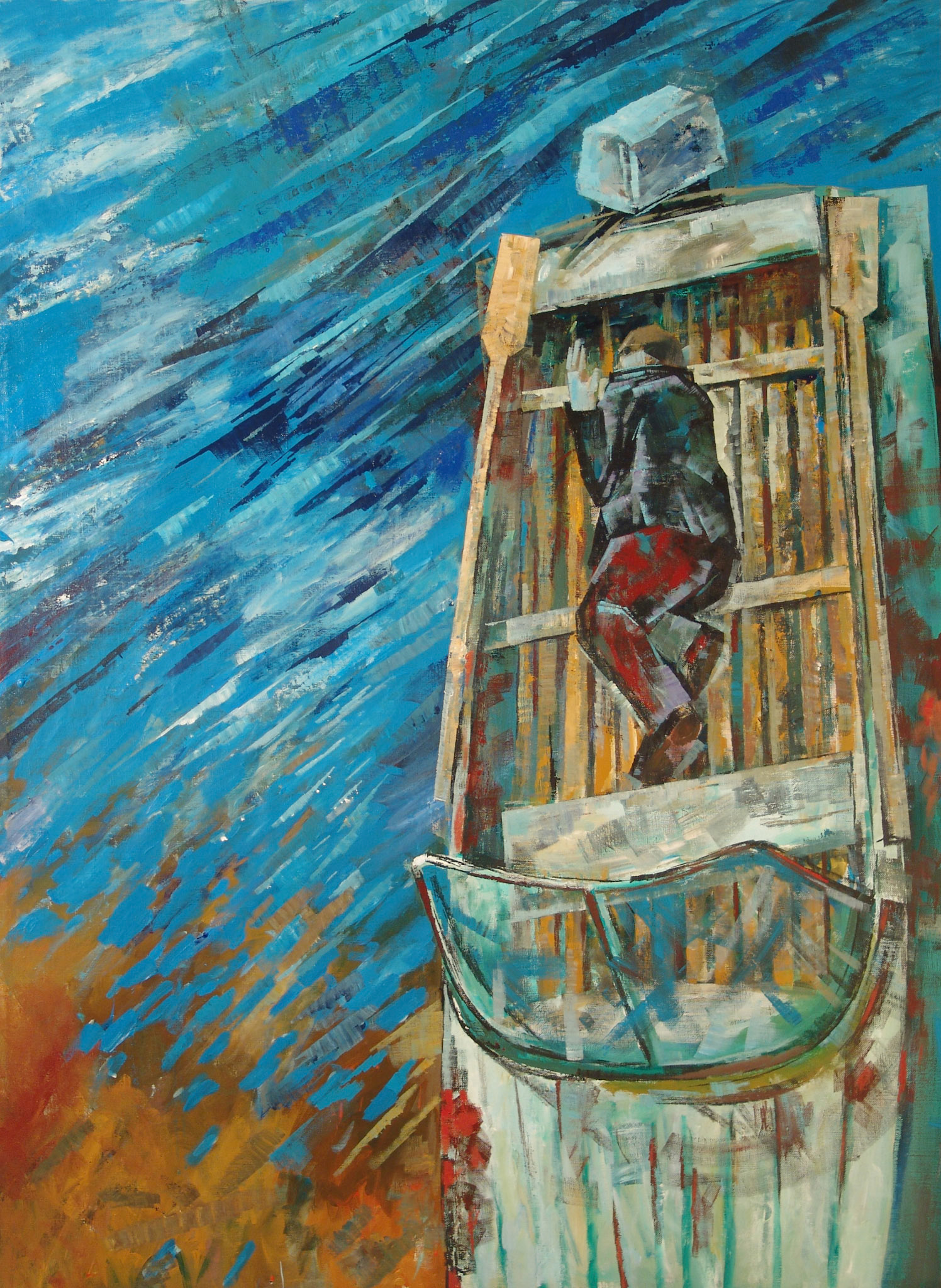 2004, Acryl auf Leinwand, 190 x 140 cm