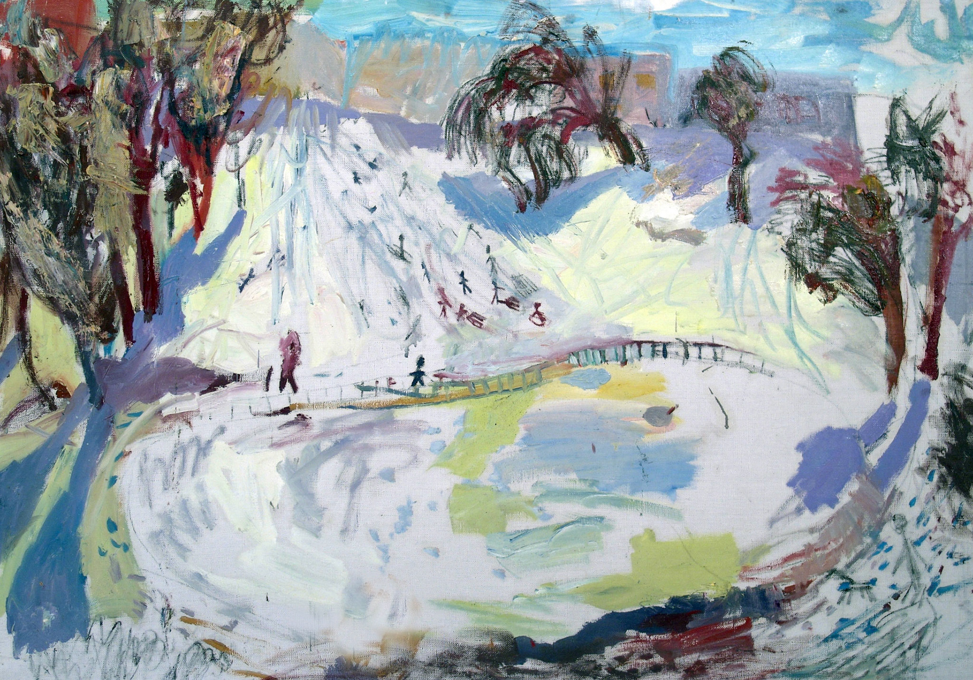 2000, 90x120 cm, Öl auf Leinwand