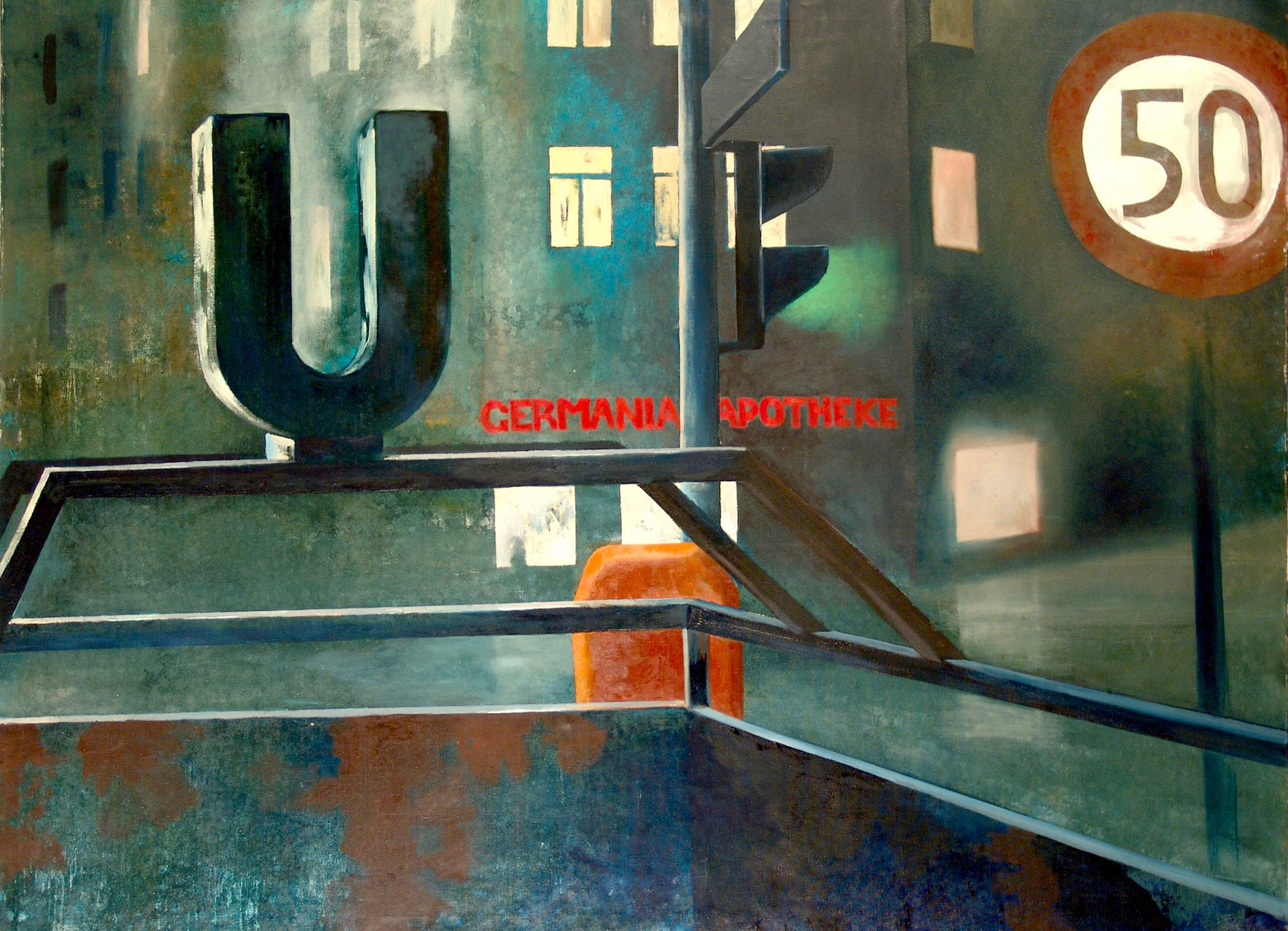 Öl auf Leinwand, 150 x 200 cm, 2003