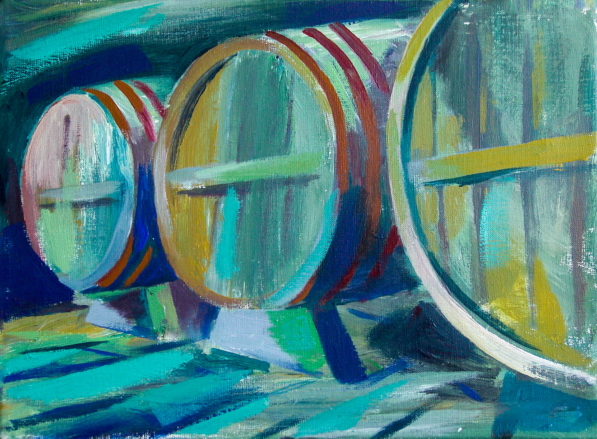 2006, 30 x 40 cm, Acryl auf Leinwand