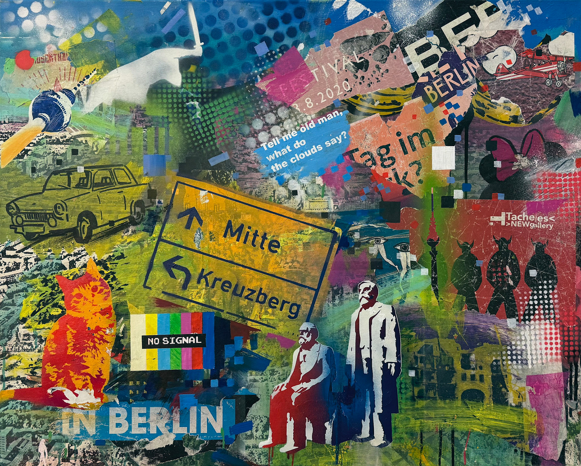 MIschtechnick, 80 x 100 cm