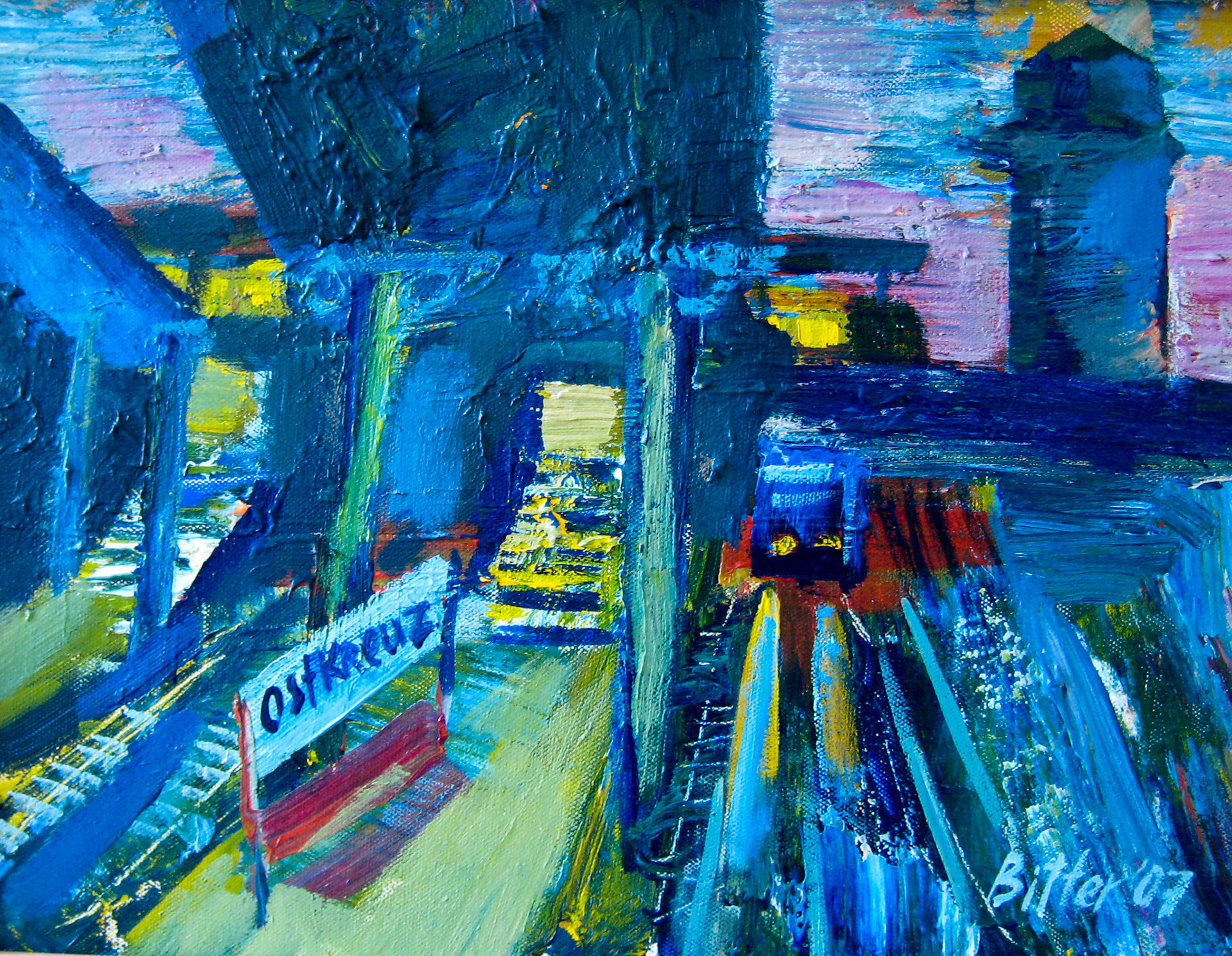 30x40 cm, Acryl auf Leinwand, 2008