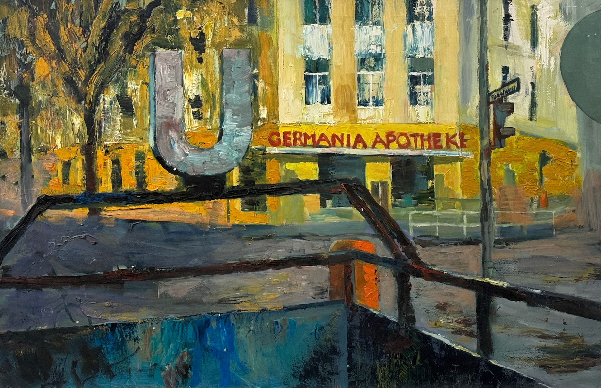 2002, Öl auf Leinwand, 120 x 80 cm
