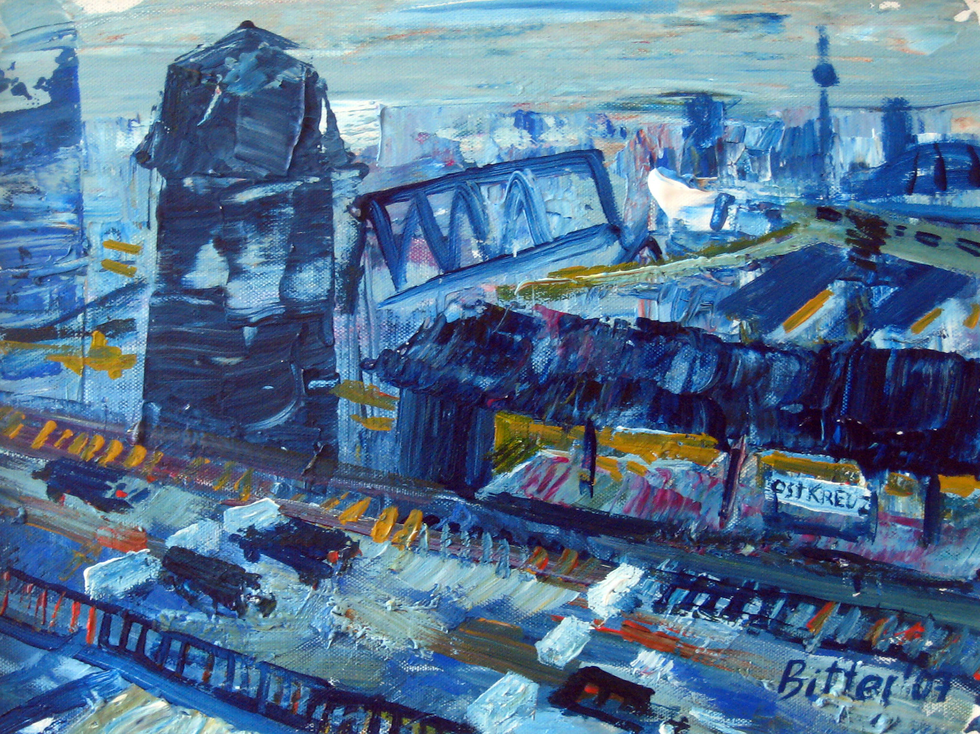 Acryl auf Leinwand, 30x40 cm, 2007
