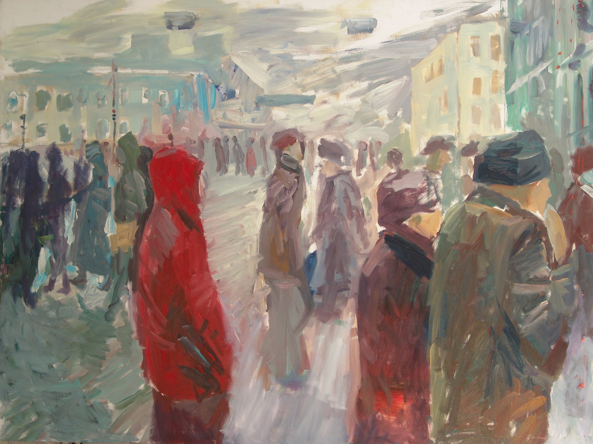120 x 160 cm, Öl auf Leinwand, 2001