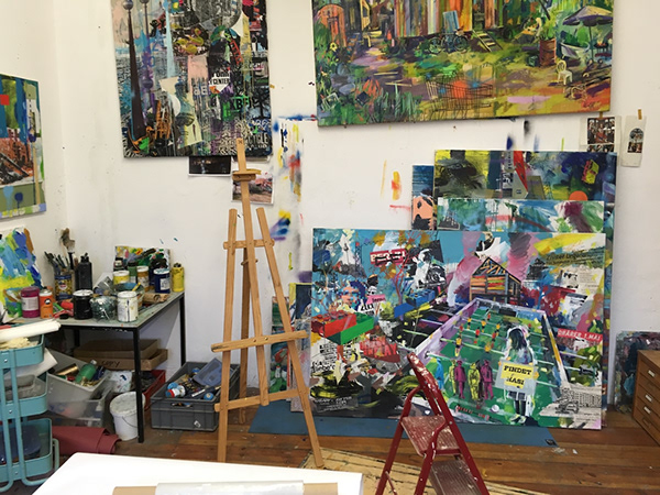 Berliner Atelieransicht 1