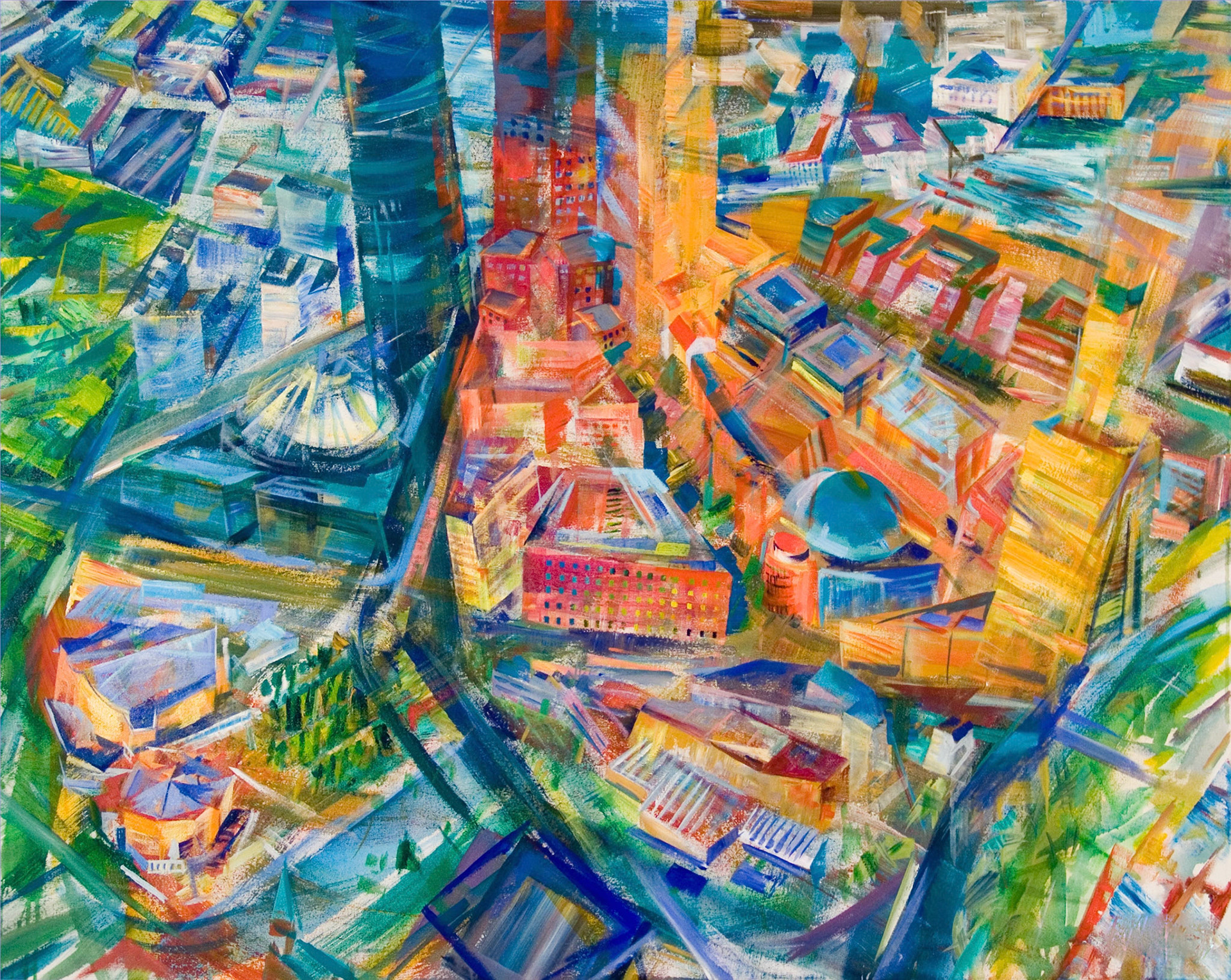 2008, Acryl auf Leinwand, 120 x160 cm