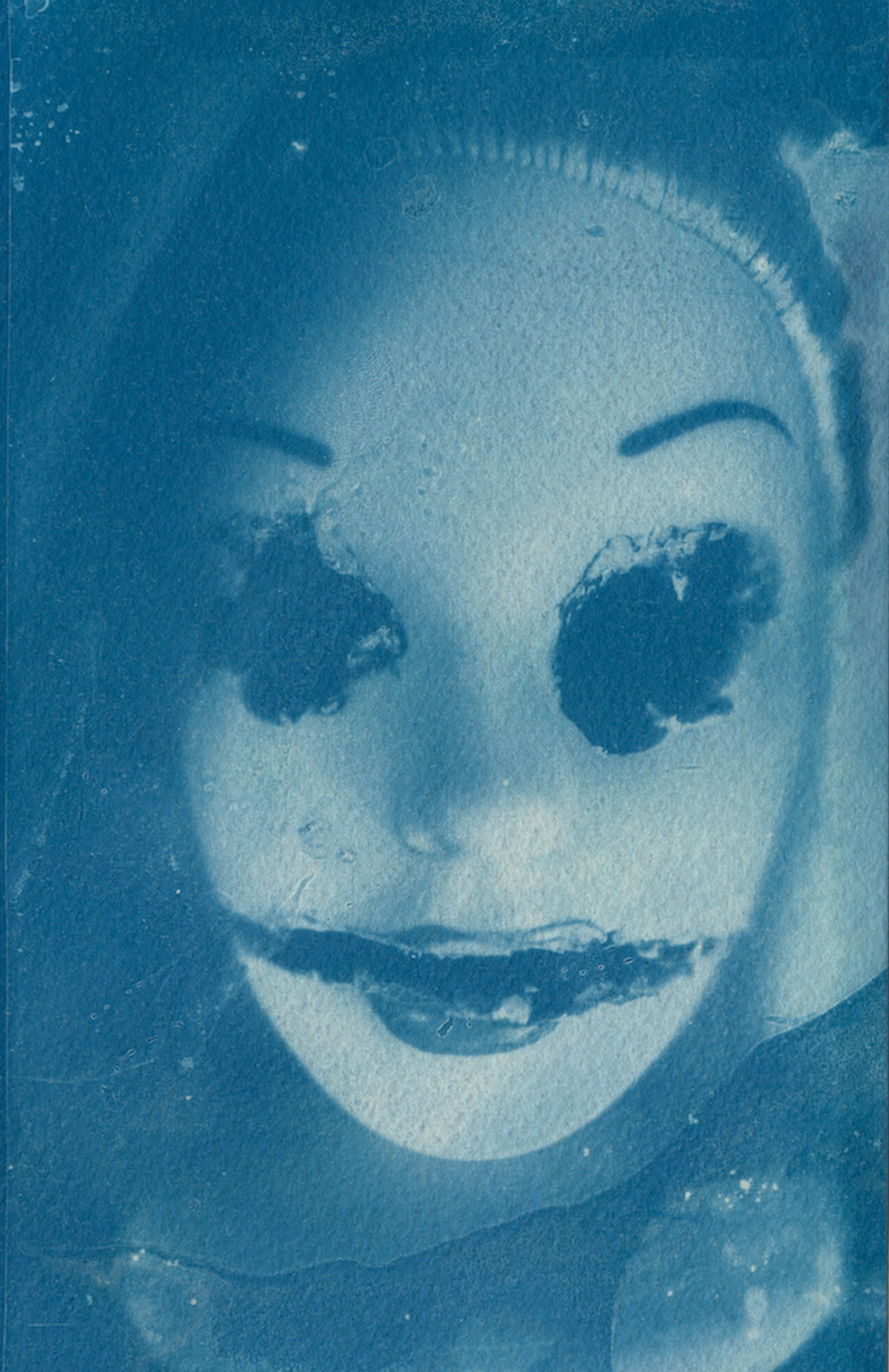 Cyanotype, 5" x 7" , Watercolor Paper