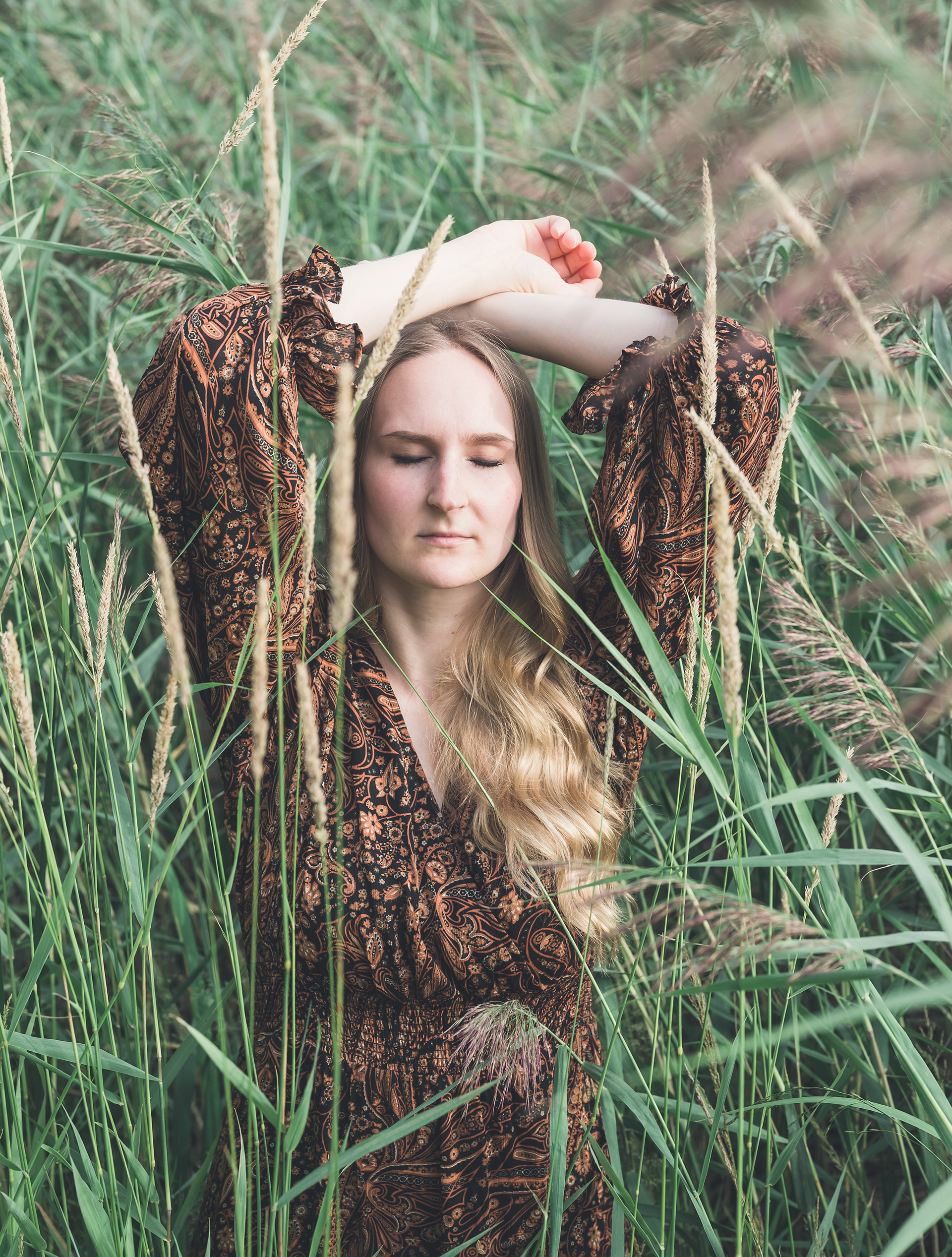 Laulaja-lauluntekijä Inke Launi, 2021.