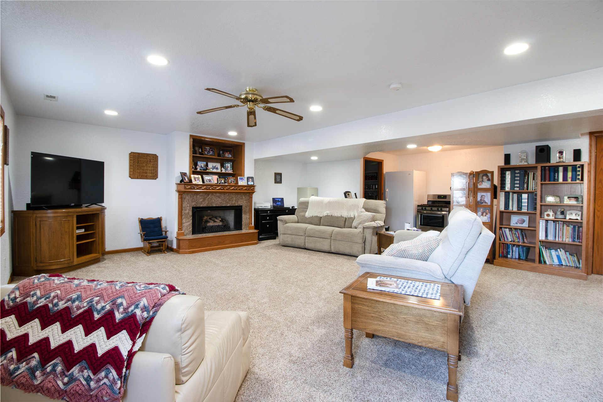 downstairs living room